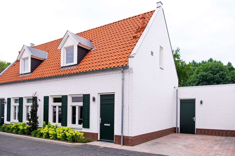 Nieuwbouw dakpannen met dakkapel